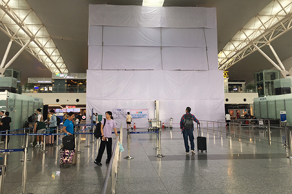Màn hình led sân bay quốc tế Nội Bài 